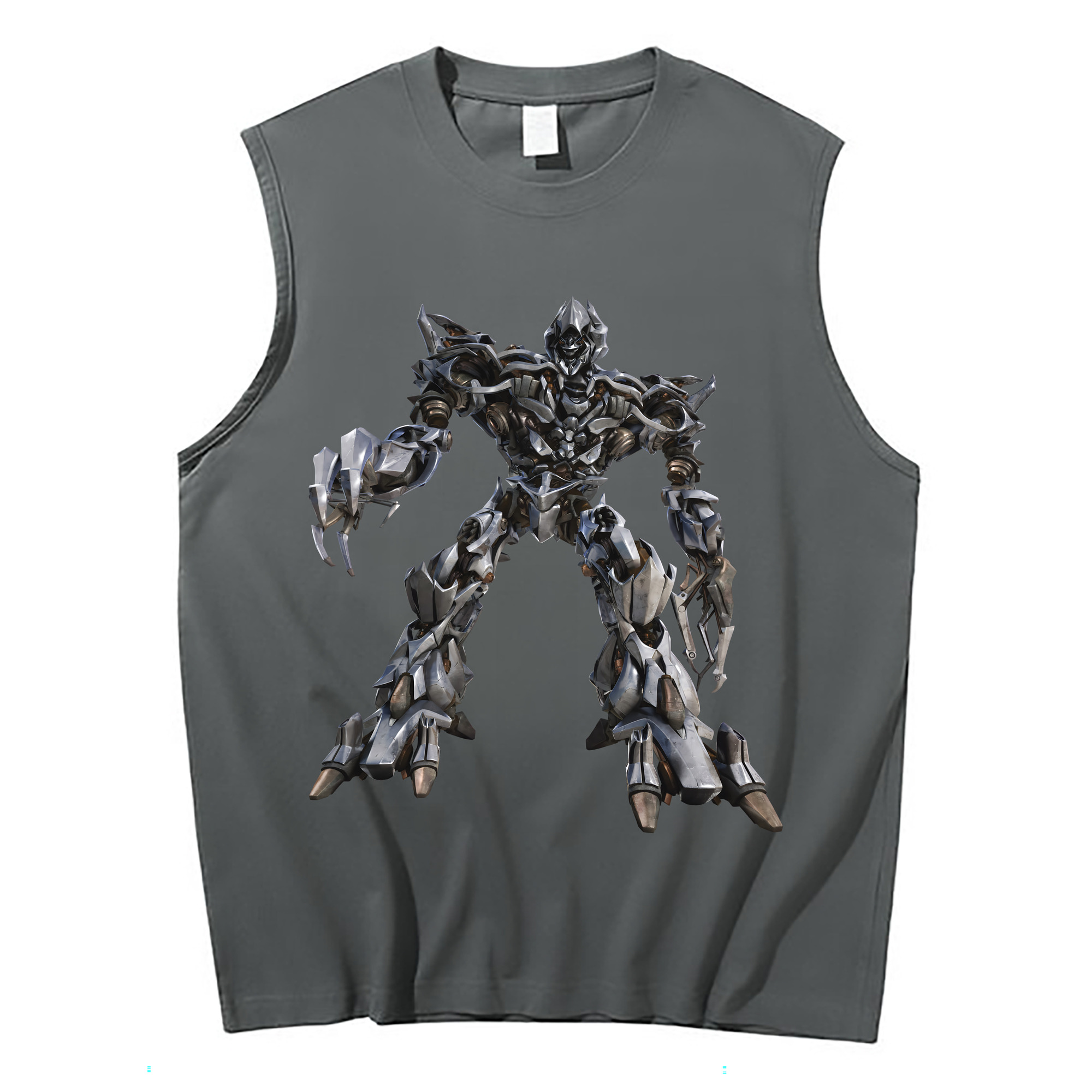 （画像用） Transformers トランスフォーマー コットン100％タンクトップ（フロントプリント）
